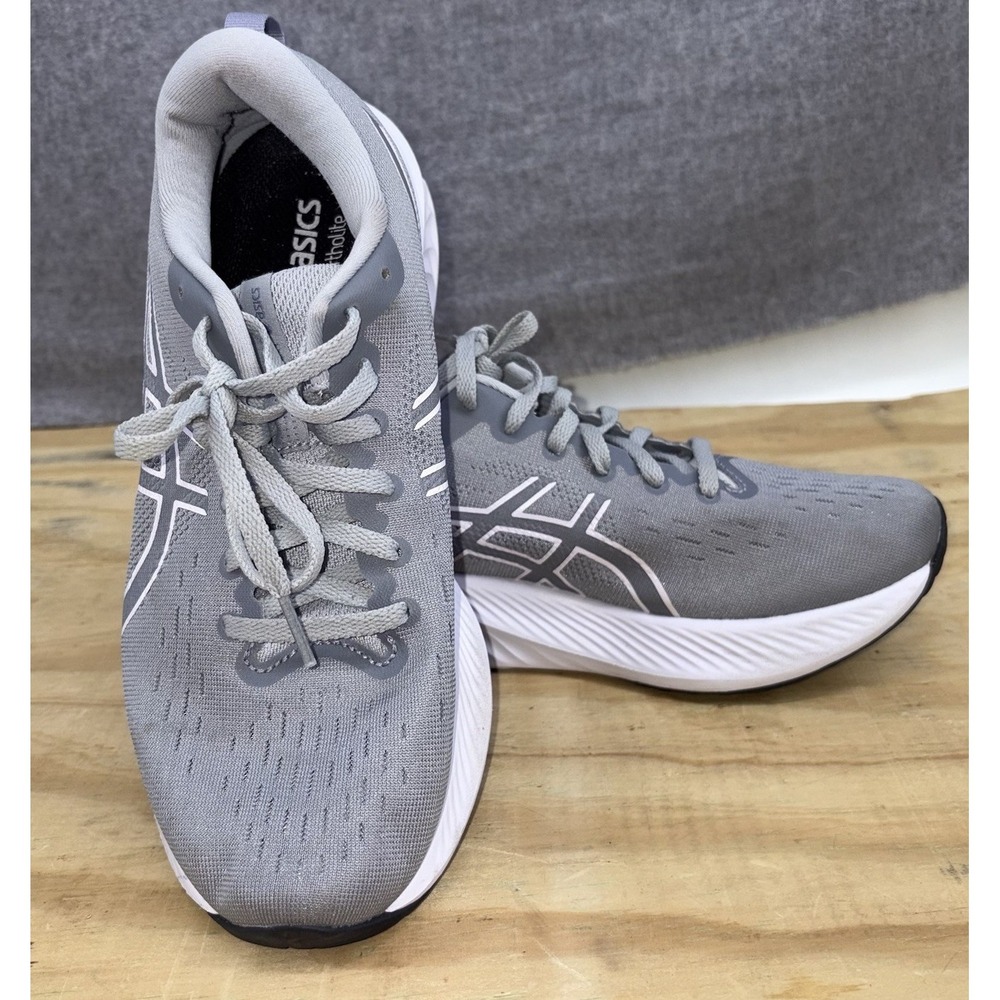 Asics Gel-Excite 10 Running Shoes Womens 8.5 Gray AmpliFoam+ Sneaker